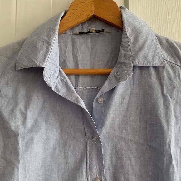 Stradivarius Button Up Dress T-shirt - Picture 3 of 12